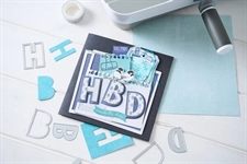 Sizzix Thinlits By 49 & Market - This or That 2 inch Alphabet